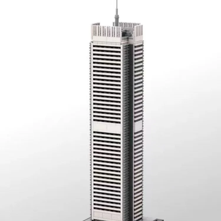 1502pcs MOC-158401 The New York Times Building / Tower 1:800 - Image 4