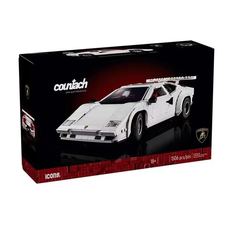 1506 pcs Lamborghini Countach 5000 Quattrovalvole - Image 7