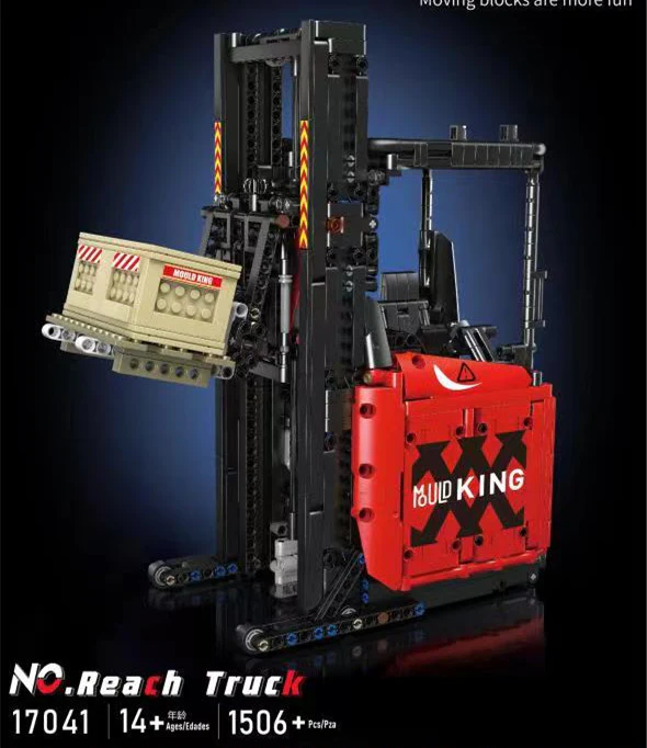 1506 PCS Mould King 17040 17041 Reach Truck - Image 12