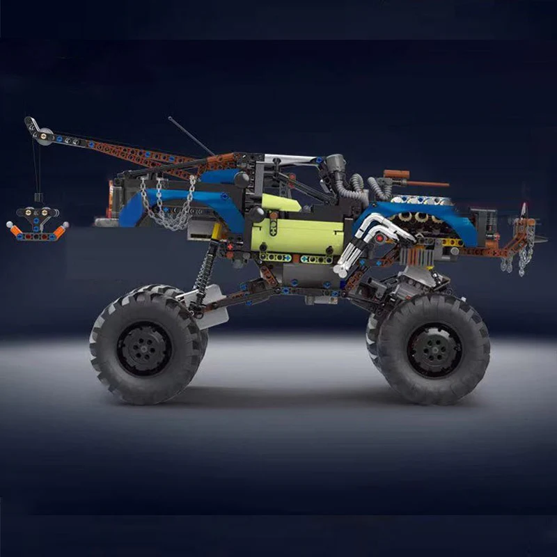 1507PCS MOULDKING 18006 Rebel Tow Truck - Image 3