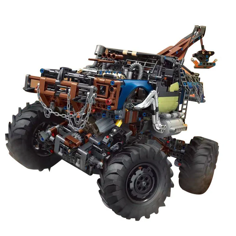 1507PCS MOULDKING 18006 Rebel Tow Truck - Image 5