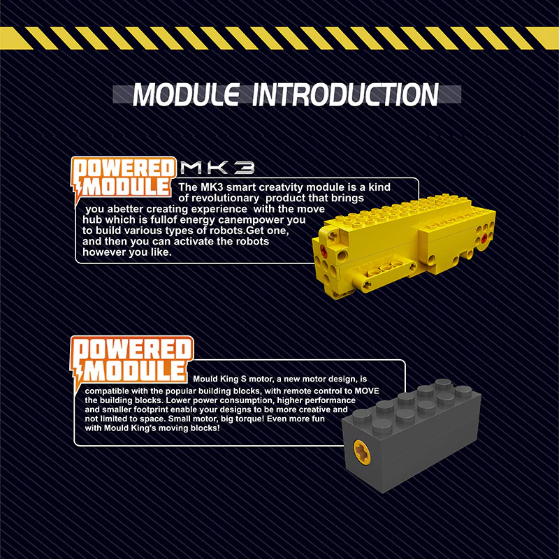 1508pcs Mouldking 15084 Bulldozer dynamic version - Image 4