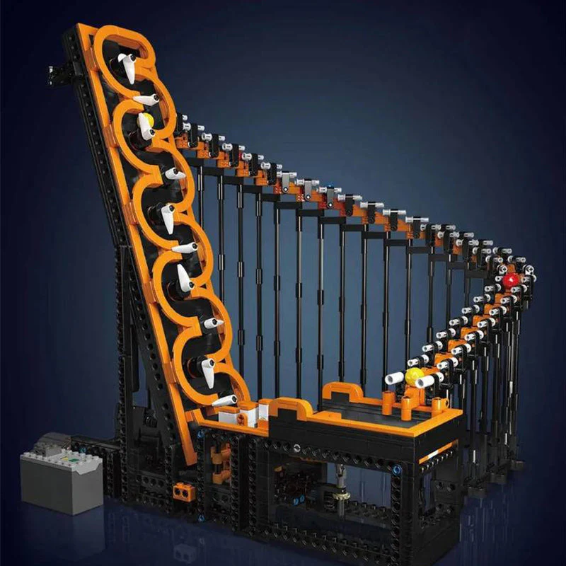 1508PCS 26008 Mouldking GBC Harp Track - Image 2
