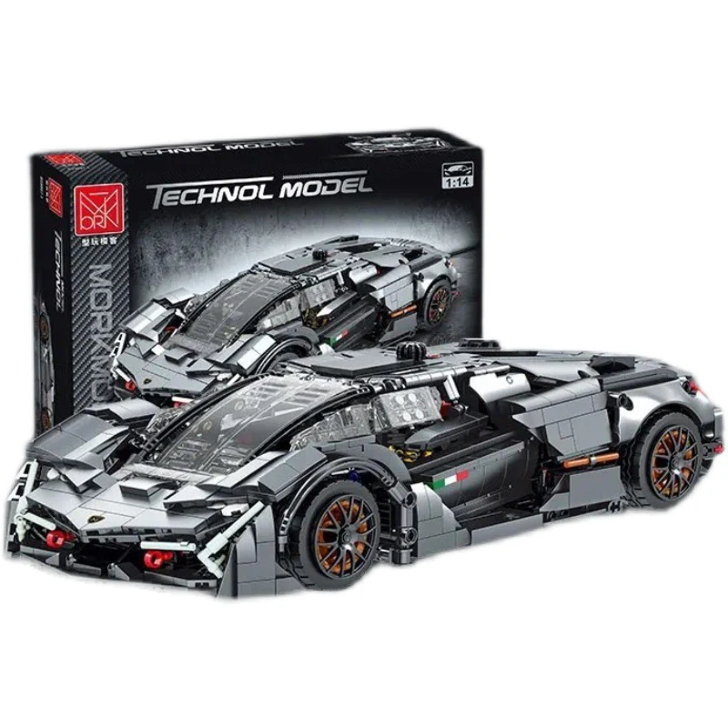 1512PCS XMORKmodel 023027-1 Lamborghini Terzo Millennio 1:14 - Image 4