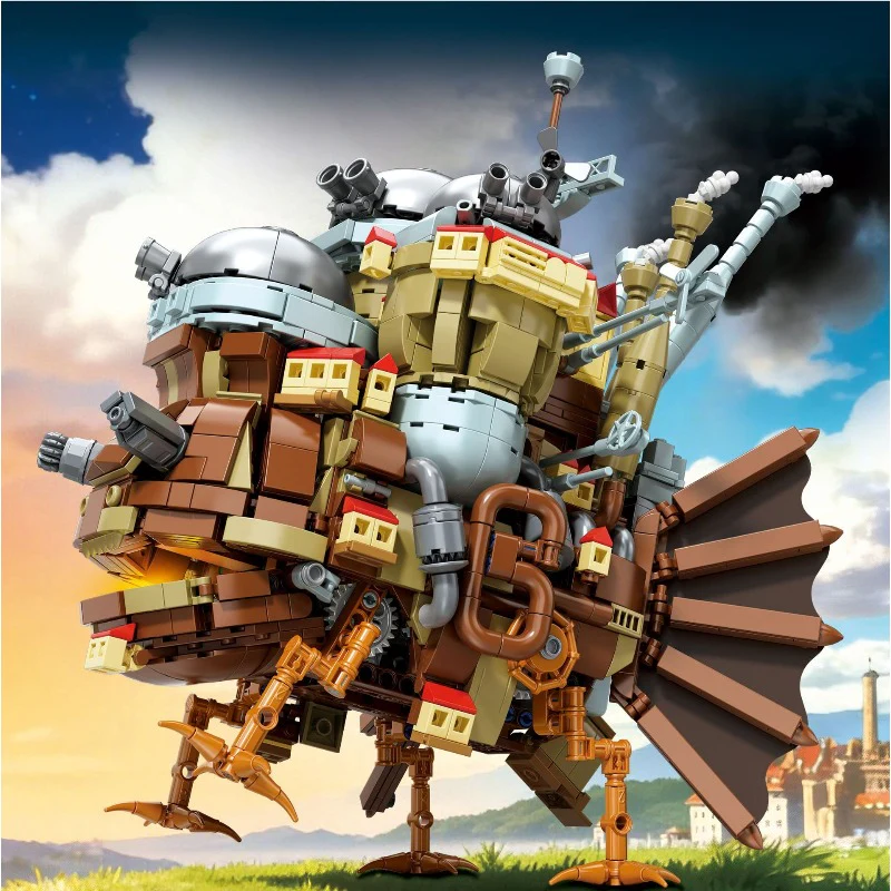 1513pcs DK 7077 Moving Castle - Image 2