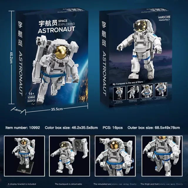 1515PCS WANGAO 10992 Space Exploring Astronaut - Image 2