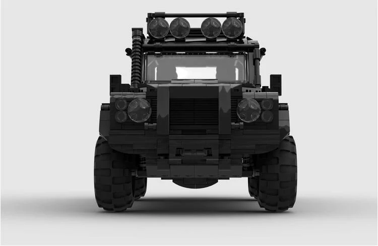 1528pcs MOC-75245 Land Rover Defender SVX Spectre - Image 3