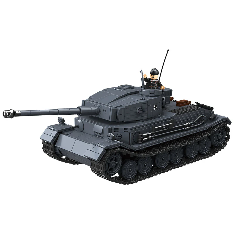 1531pcs QUANGUAN 100308 VK 45.01(P) Panzerkampfwagen VI Tiger (P) - Image 5
