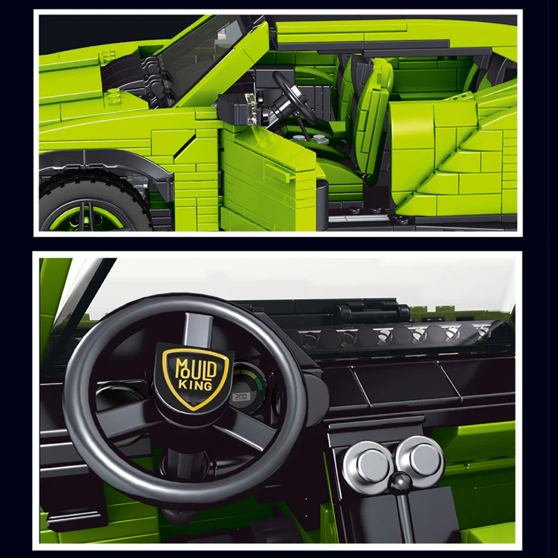 1538PCS MOULDKING 10019 Lambo Urus Car - Image 2