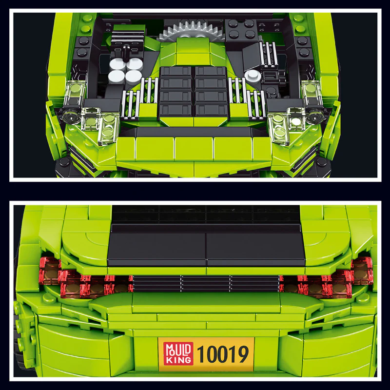 1538PCS MOULDKING 10019 Lambo Urus Car - Image 3