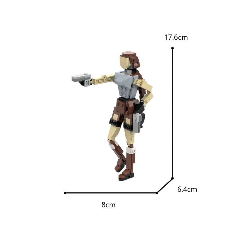 153PCS MOC-119244 Lara Croft - Image 3