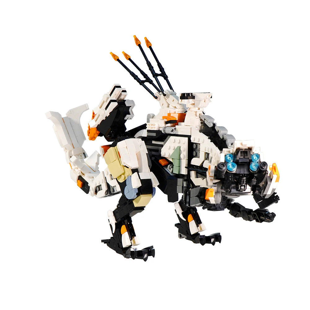 (Gobricks version)1574PCS Horizon Zero Dawn Forbidden West Thunderjaw - Image 3