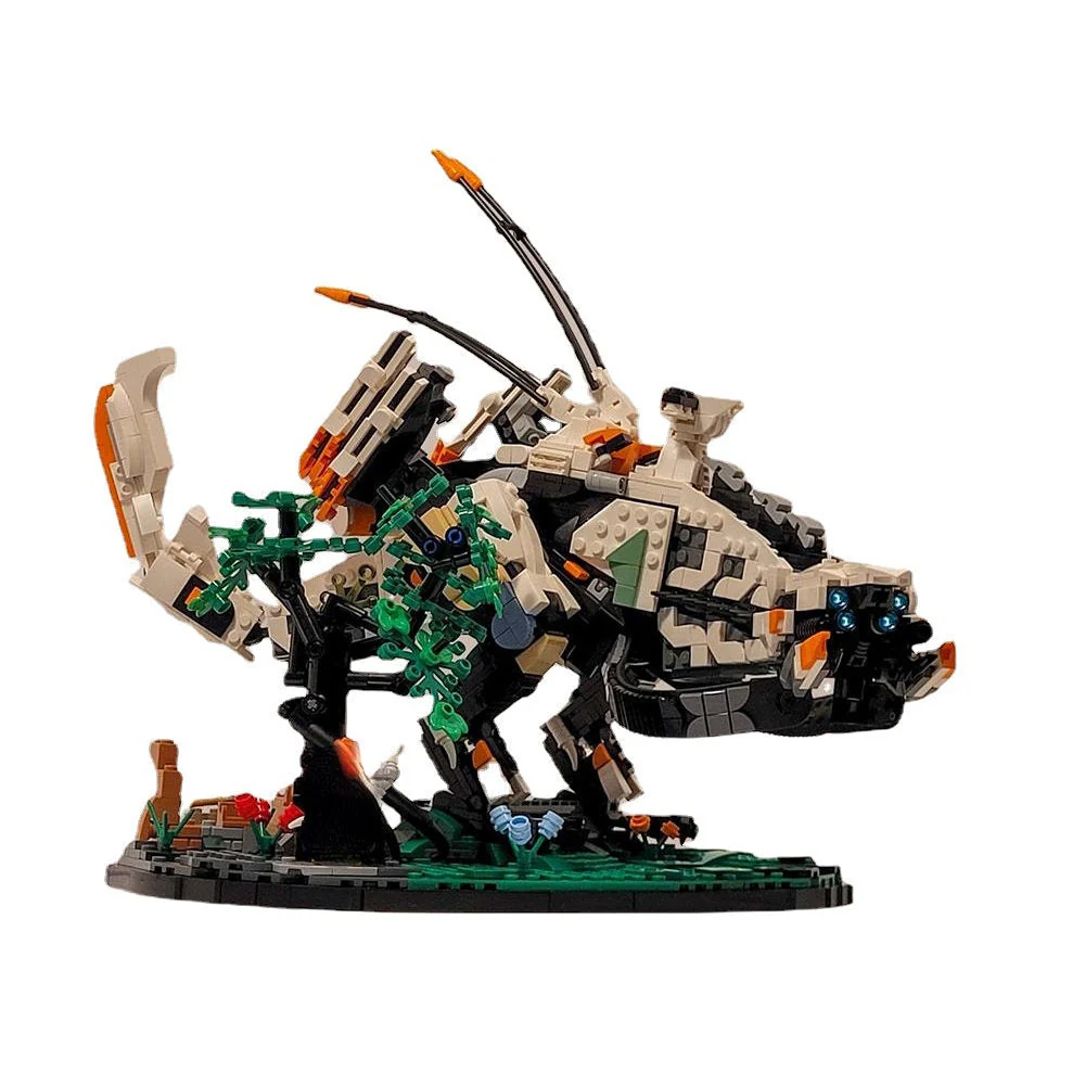 (Gobricks version)1574PCS Horizon Zero Dawn Forbidden West Thunderjaw - Image 4