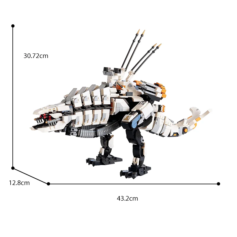1598pcs MOC-176491,Horizon(Thunderjaw) - Image 2