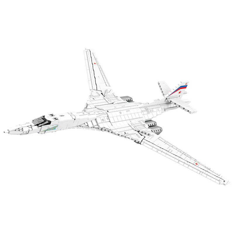 1598PCS Reobrix 33036 TU-160 Supersonic long-range Strategic bomber - Image 5