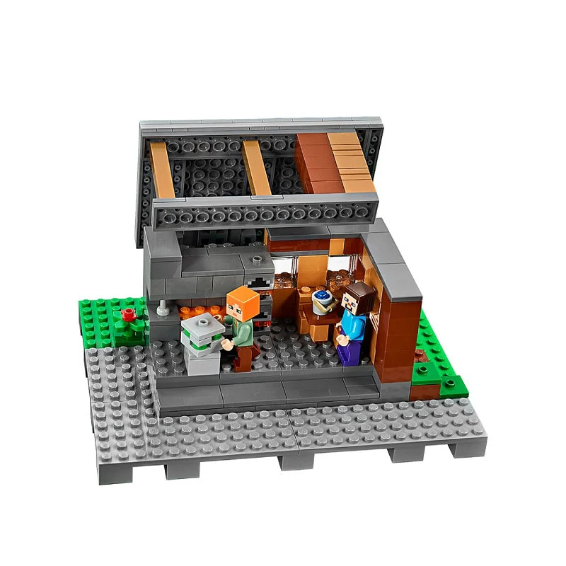 1600pcs Bela 10531 Minecraft The Village - Image 4