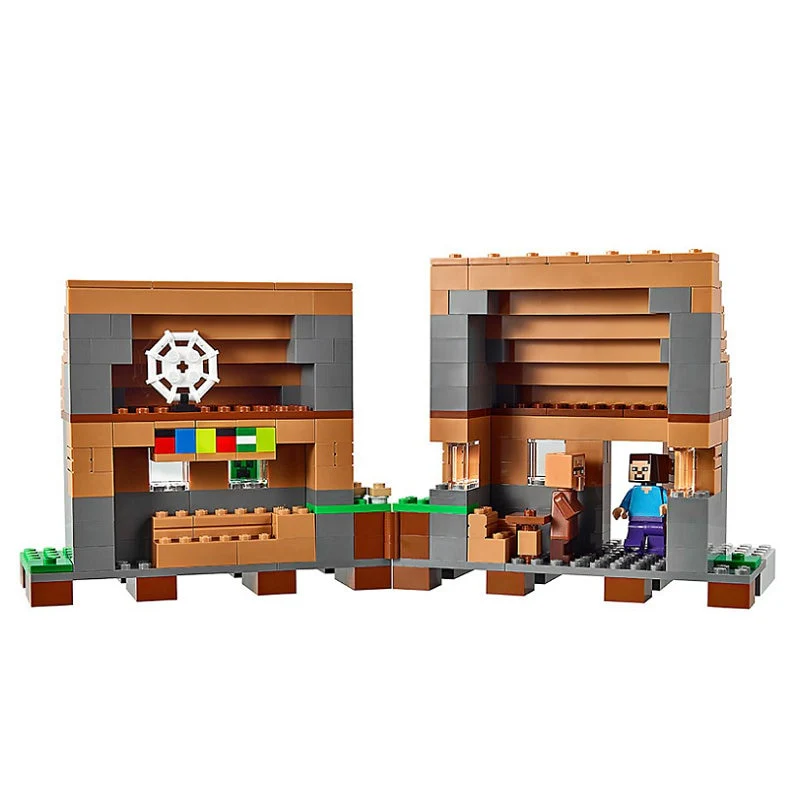 1600pcs Bela 10531 Minecraft The Village - Image 5