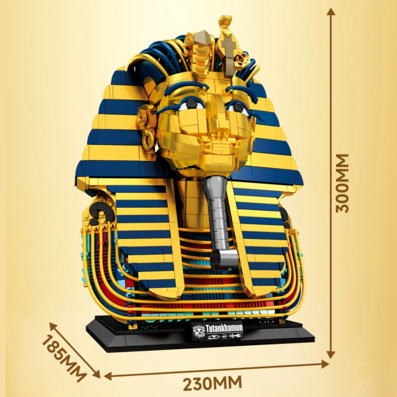 1603PCS DK Egyptian Golden Mask - Image 4