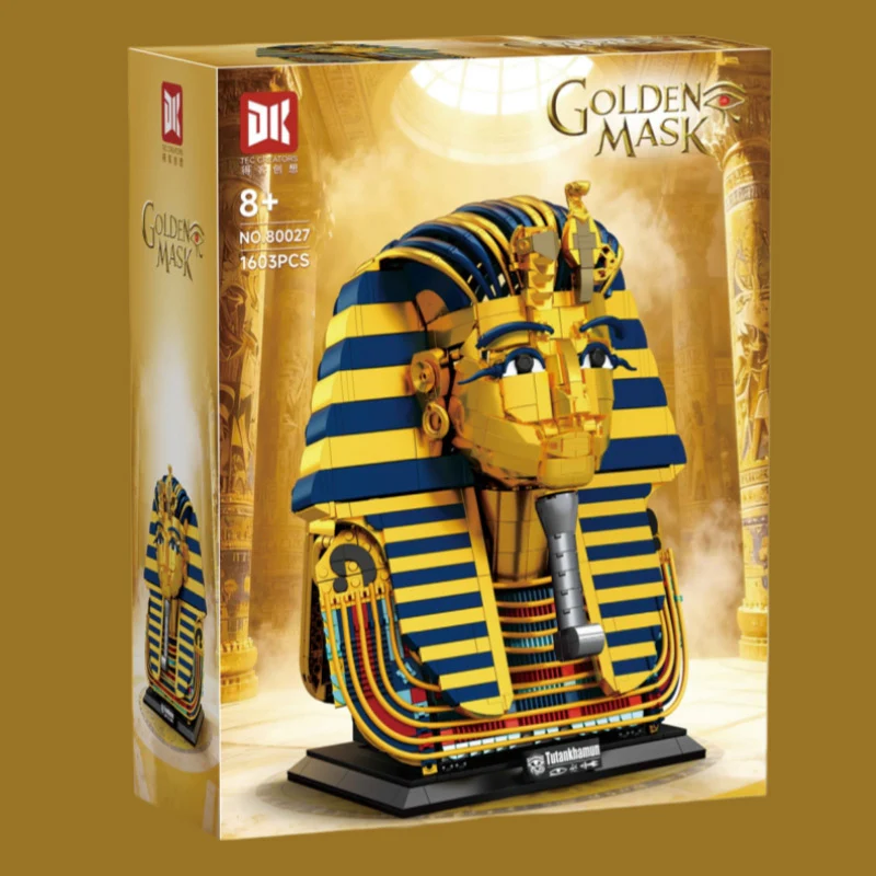 1603PCS DK Egyptian Golden Mask - Image 5