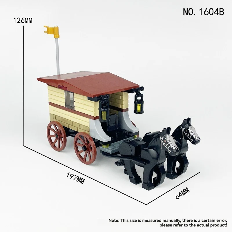 1604A-E 1601-I-A 1601-I-B 1601-J 76419 Medieval Carriage Weapon Kit minifigure - Image 14