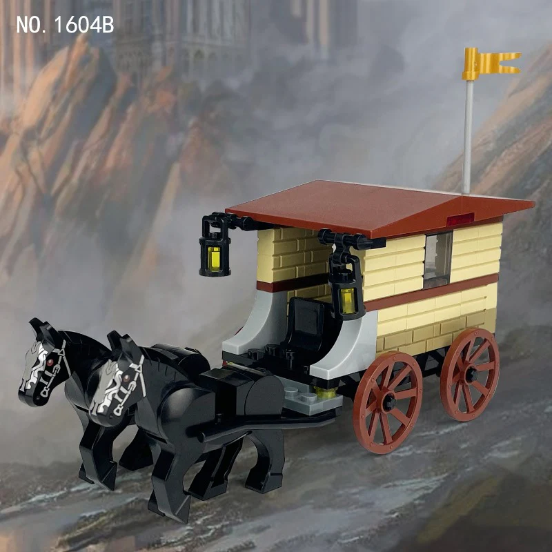 1604A-E 1601-I-A 1601-I-B 1601-J 76419 Medieval Carriage Weapon Kit minifigure - Image 2