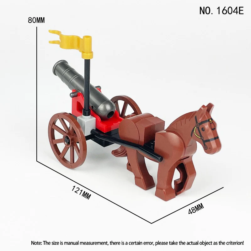 1604A-E 1601-I-A 1601-I-B 1601-J 76419 Medieval Carriage Weapon Kit minifigure - Image 7