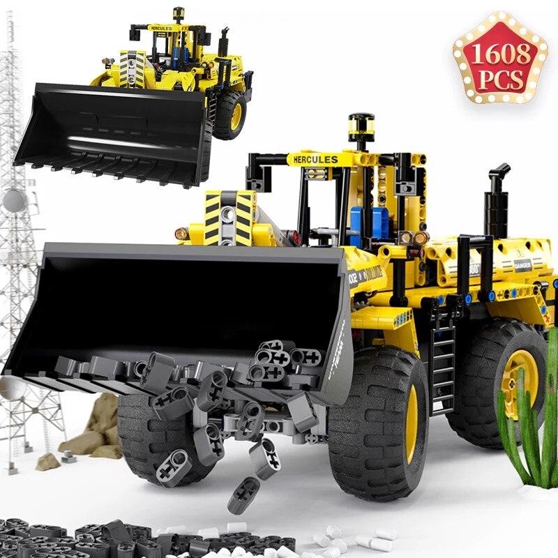 1608PCS T4002  Bulldozer  (dynamic version) - Image 2