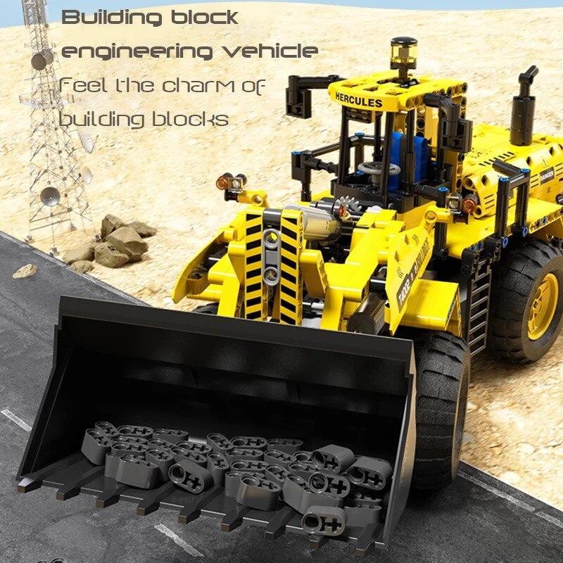 1608PCS T4002  Bulldozer  (dynamic version) - Image 3
