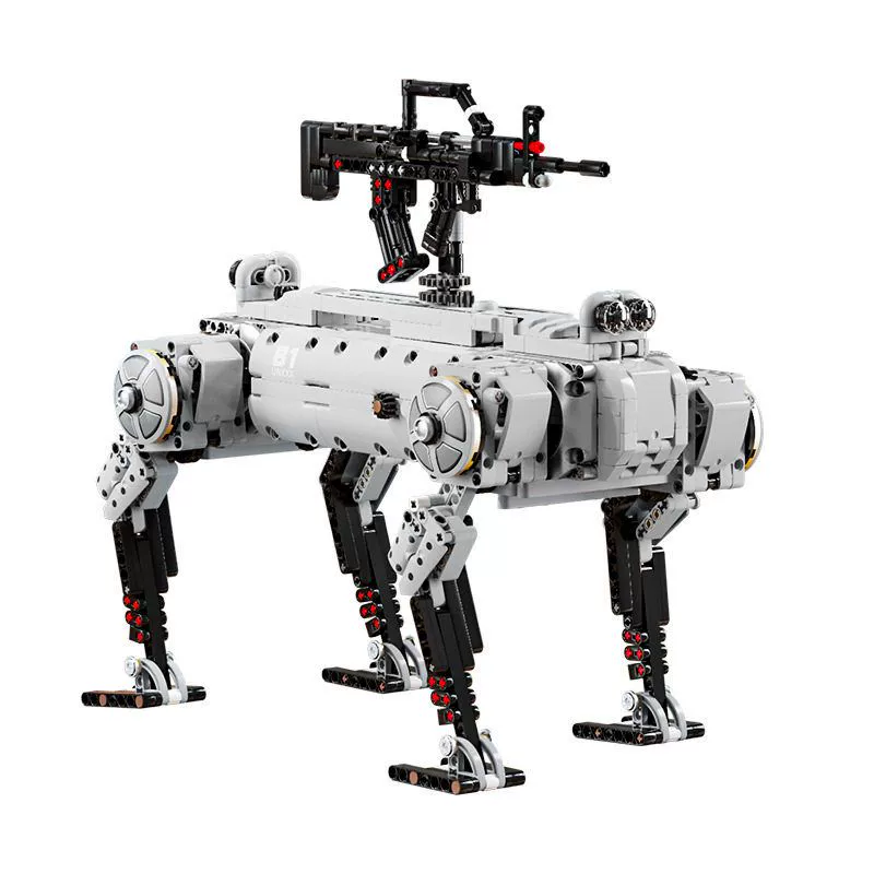 1613pcs 12GO 96009 Unmanned Robot Dog - Image 8