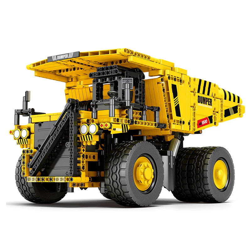1622 pcs Reobrix 22025 Caterpillar 797 Mining Truck / Dump Truck Full RC - Image 5