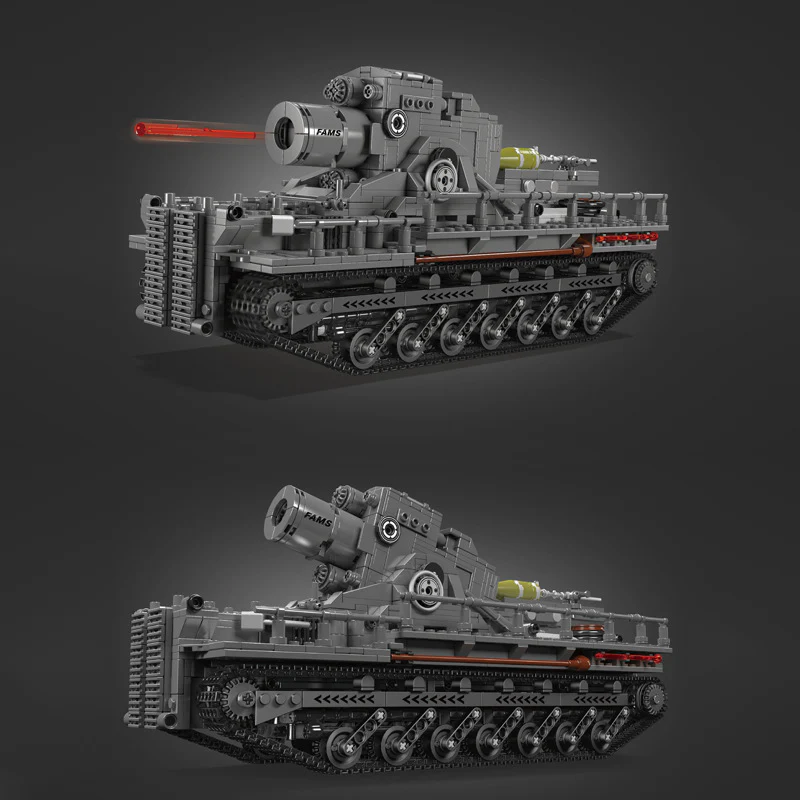 1648 pcs MouldKing 20028 Karl Mortar - Image 2