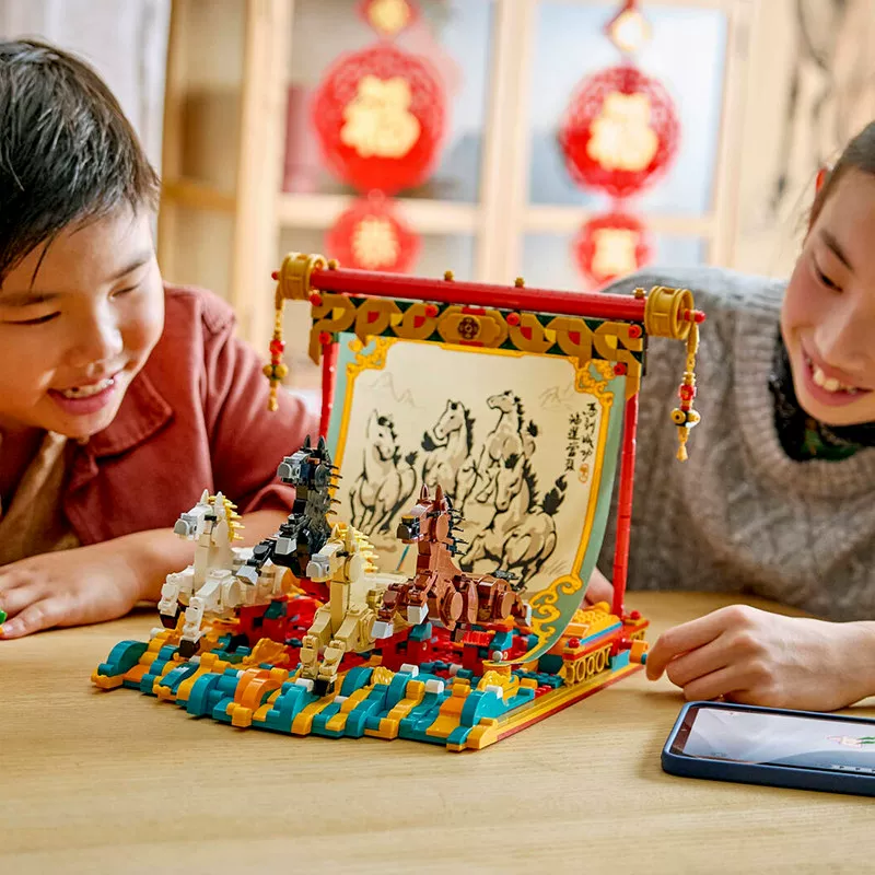 1650 pcs Galloping Horse Canvas - Image 4