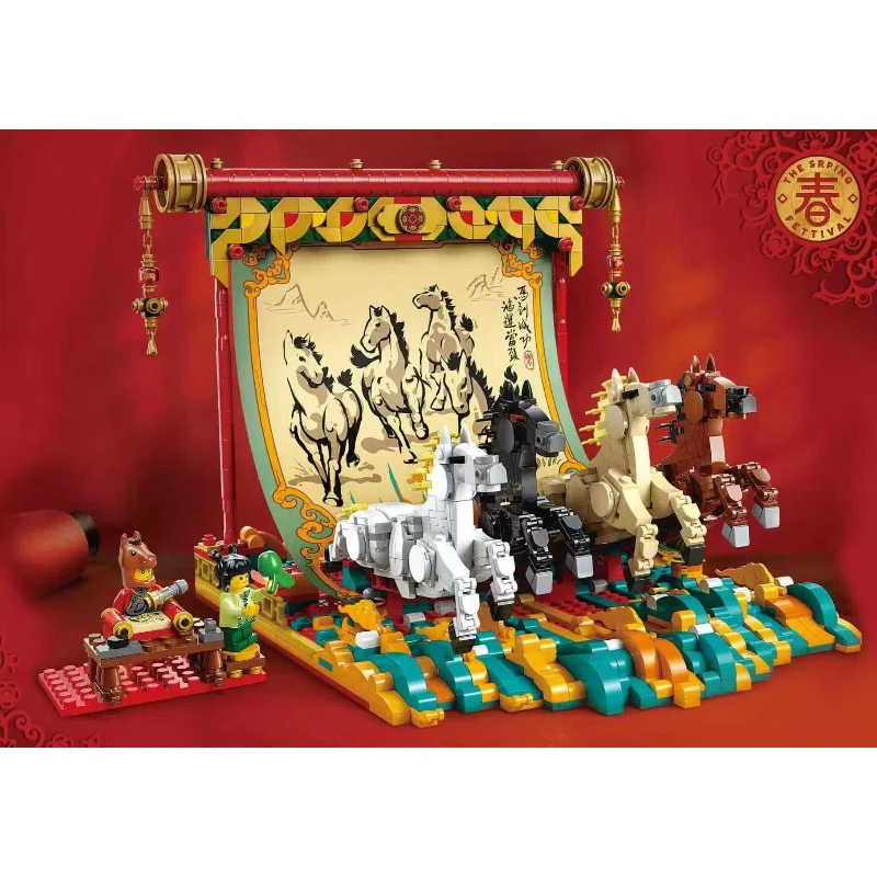1650 pcs Galloping Horse Canvas - Image 5