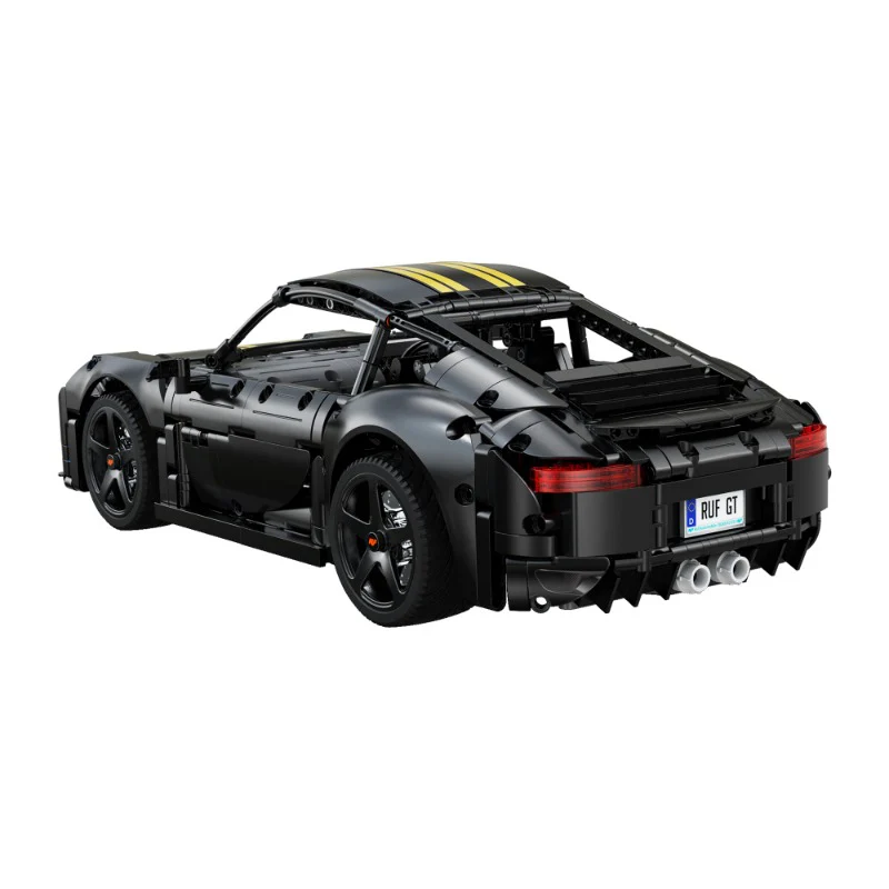 1655pcs CADA C63006  RUF GT 2019 RC Sports Car 1:10 - Image 4