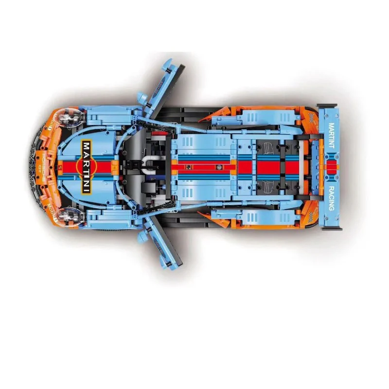1680PCS J2006 Gulf Blue Porsche 911 - Image 4