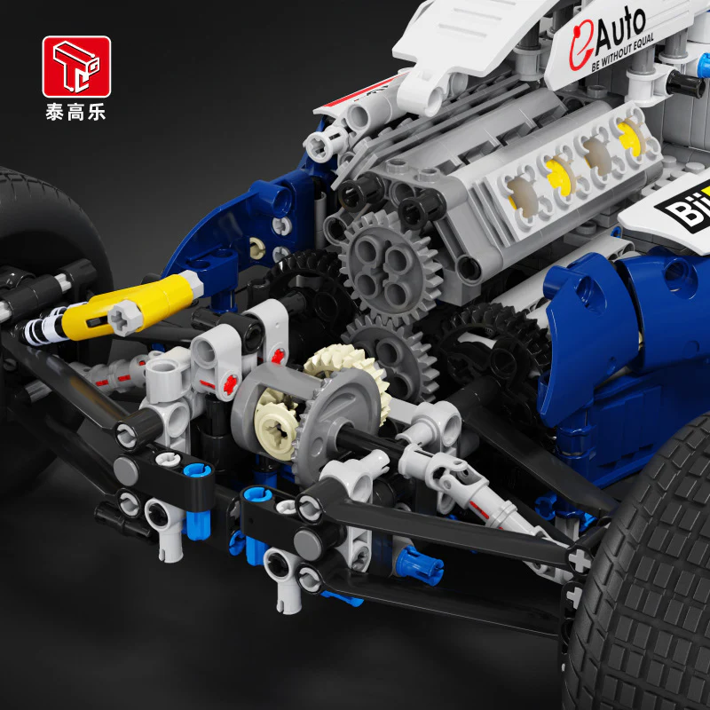 1682+PCS T5006-9 Formula One Car  1：8 - Image 4