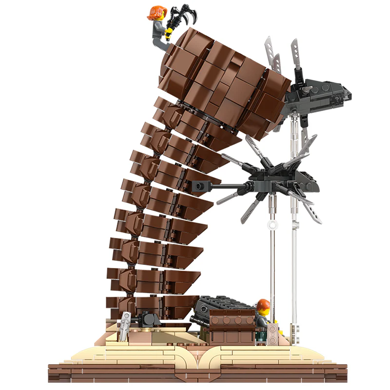 1688pcs WGC Dune Sandworm 66036 - Image 2