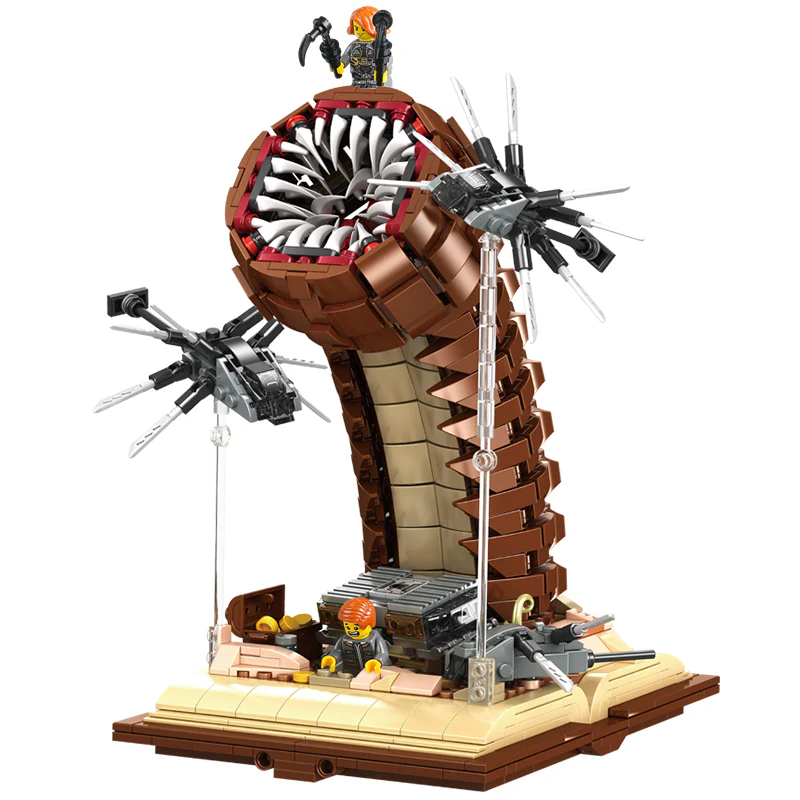1688pcs WGC Dune Sandworm 66036 - Image 4