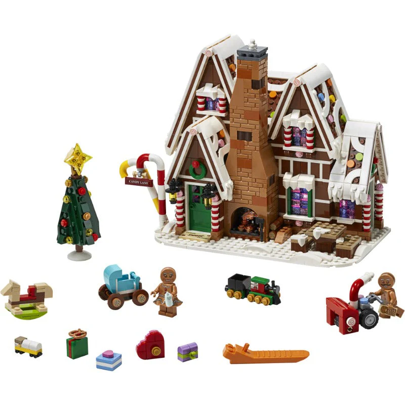 1691PCS Gingerbread House - Image 4