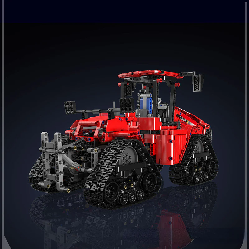 1698pcs Mouldking 18020 Pneumatic tracked tractor, remote-controlled version - Image 2