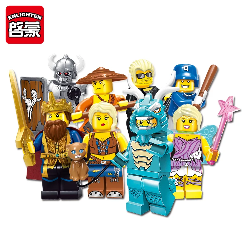 16pcs ENLIGHTEN minifigures - Image 3