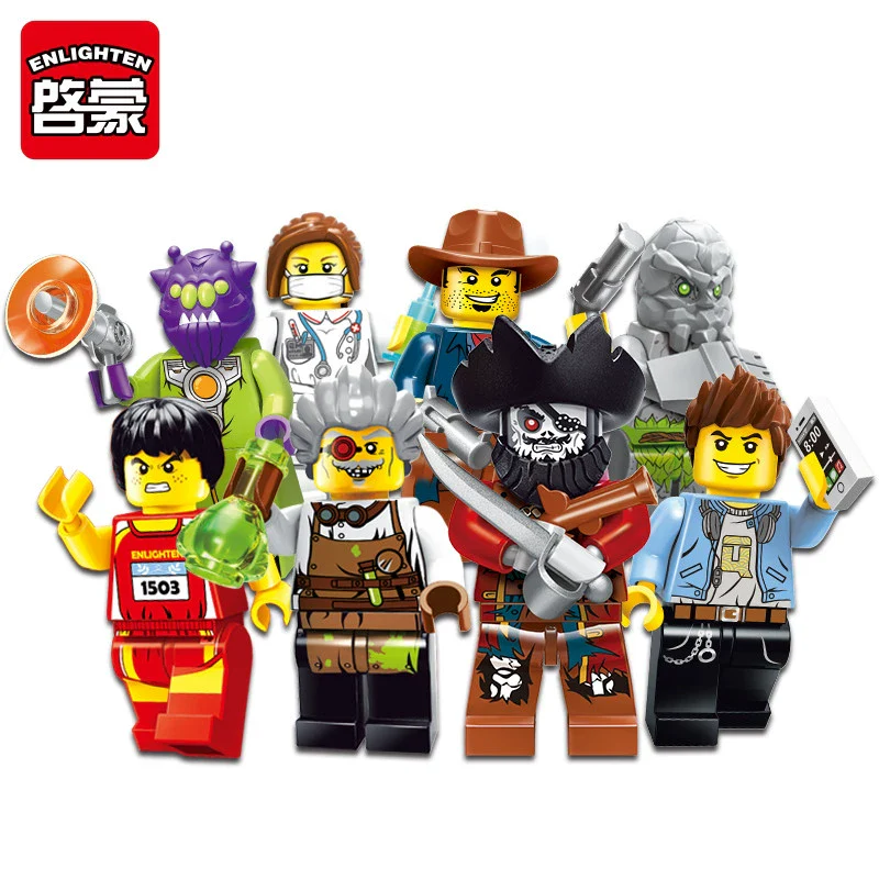 16pcs ENLIGHTEN minifigures - Image 4