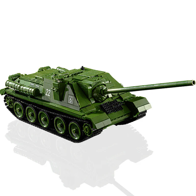 1701pcs PANLOS 632022 SU-100 tank destroyer - Image 5