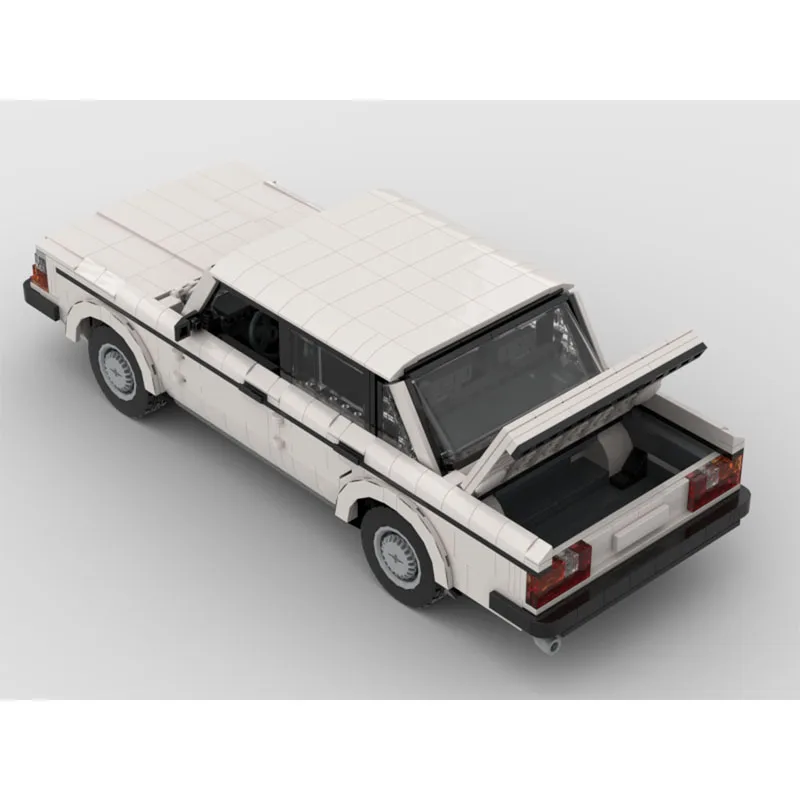 1711pcs MOC-155929 Volvo 240 Sedan - Image 4