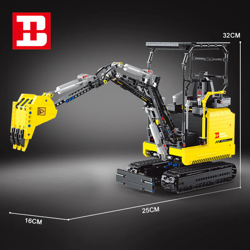 1718PCS YC-22006 Shine YU：Mini Excavator - Image 3