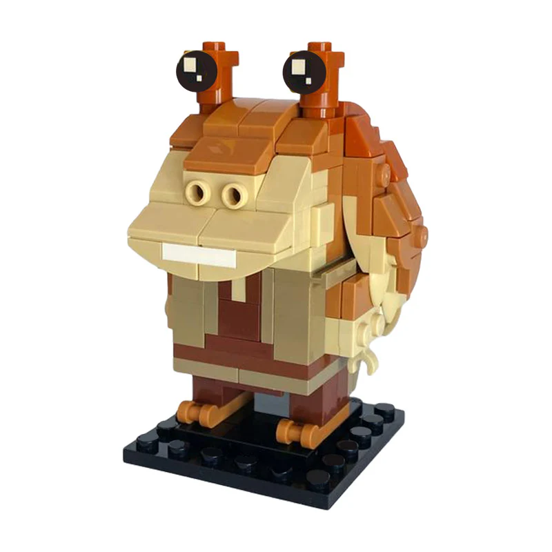 172Pcs MOC-86000 Jar Jar BrickHeadz - Image 2