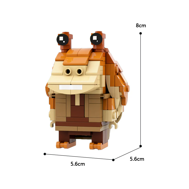172Pcs MOC-86000 Jar Jar BrickHeadz - Image 4