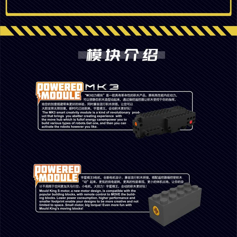1731PCS Mouldking 17059 Mobile tower crane electric version - Image 4