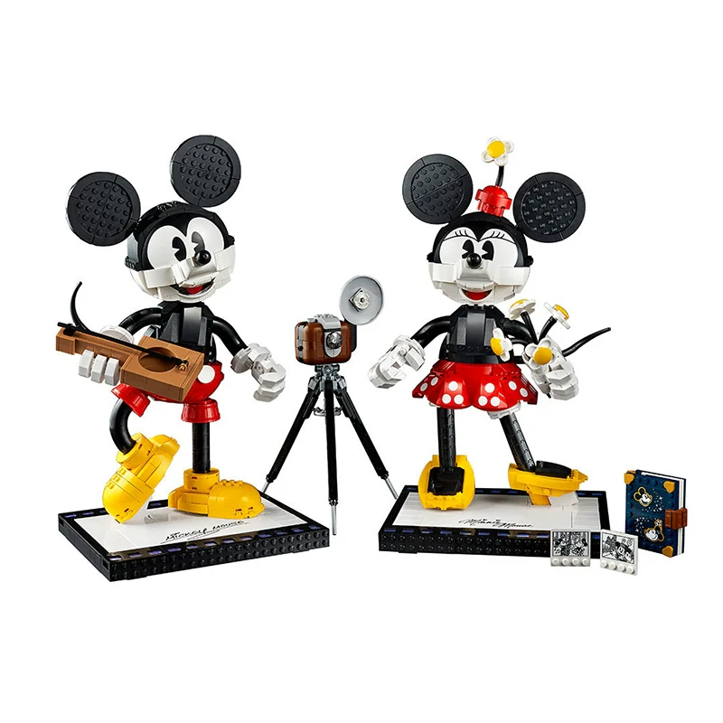1739 pcs Mickey Mouse and Minnie Mouse Buildable Characters - Image 5