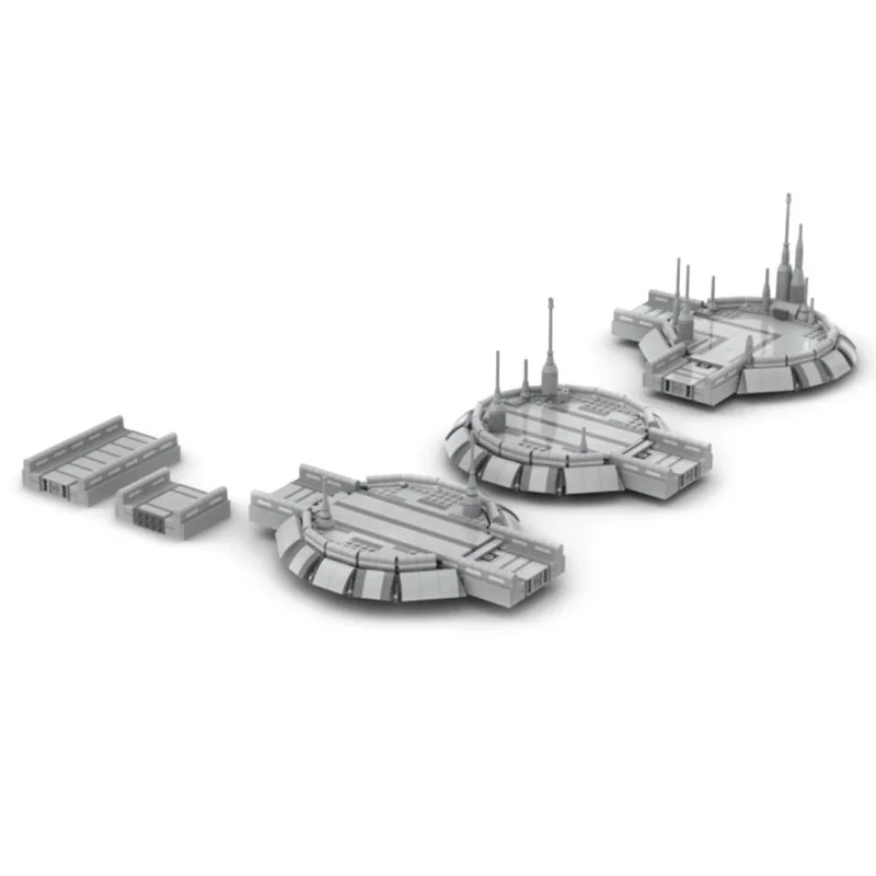 1740pcs MOC-115439 Kamino Modular Platform System - Image 2